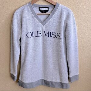 Ole Miss V-Neck Pullover Sweatshirt